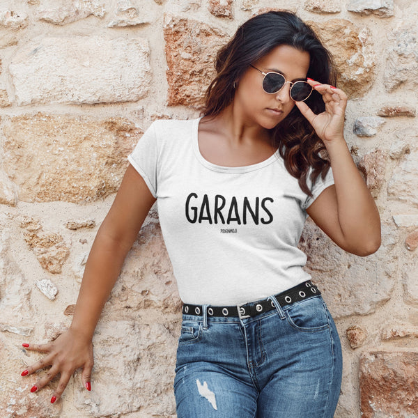 "GARANS" Women’s Pidginmoji Light Short Sleeve T-shirt