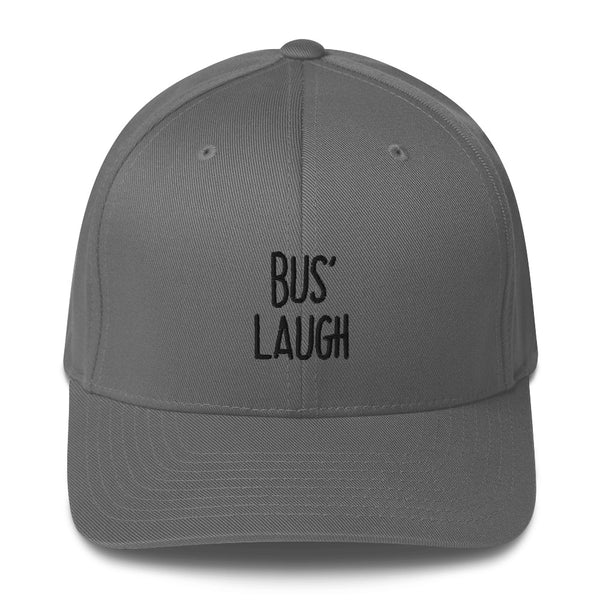 "BUS' LAUGH" Pidginmoji Light Structured Cap