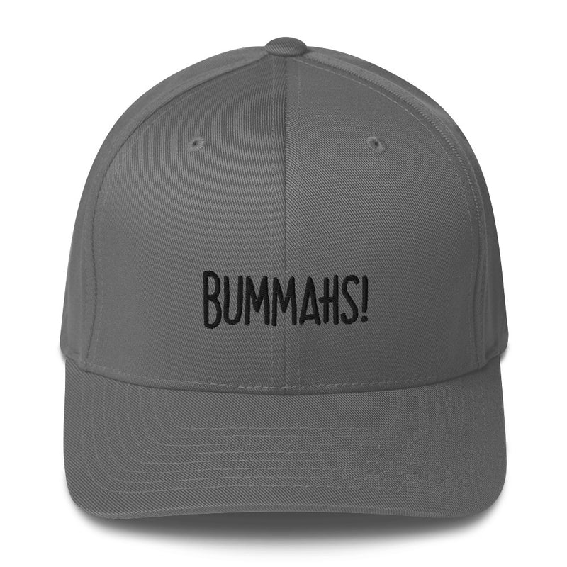 "BUMMAHS!" Pidginmoji Light Structured Cap