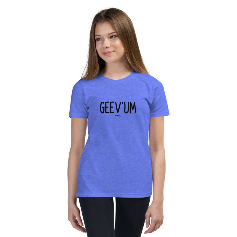 "GEEV'UM" Youth Pidginmoji Light Short Sleeve T-shirt
