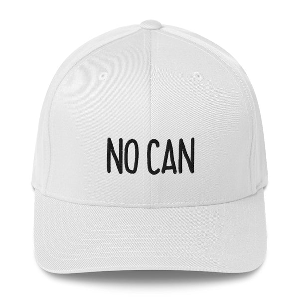 "NO CAN" Pidginmoji Light Structured Cap