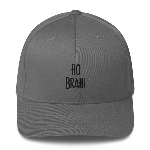 "HO BRAH!" Pidginmoji Light Structured Cap