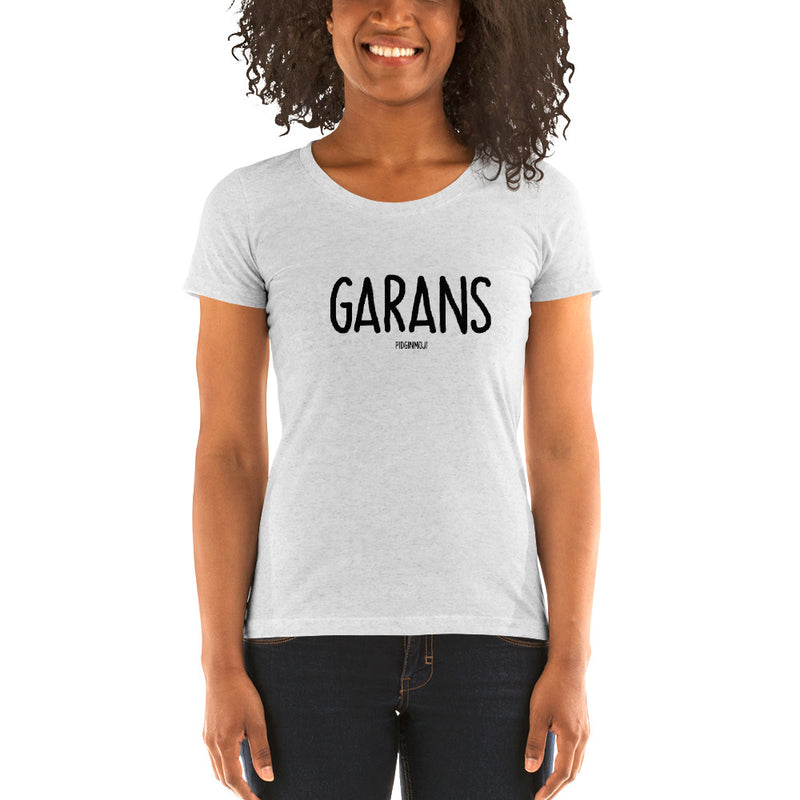 "GARANS" Women’s Pidginmoji Light Short Sleeve T-shirt