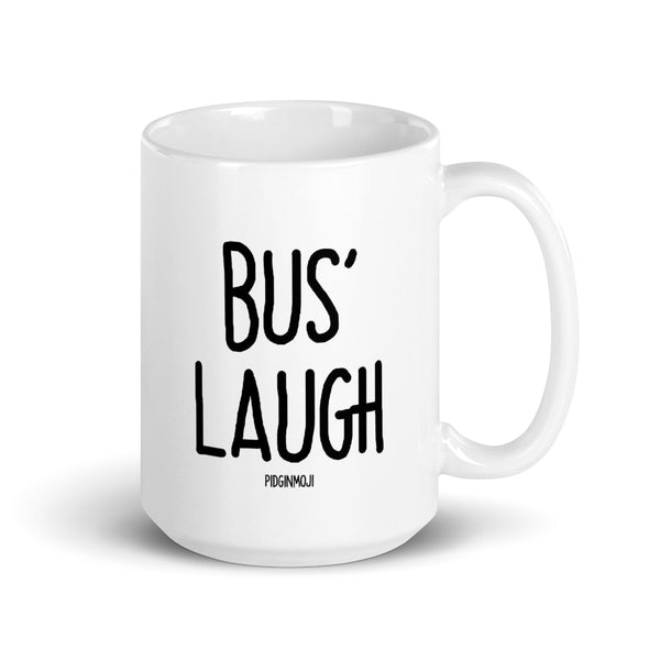 "BUS' LAUGH" PIDGINMOJI Mug