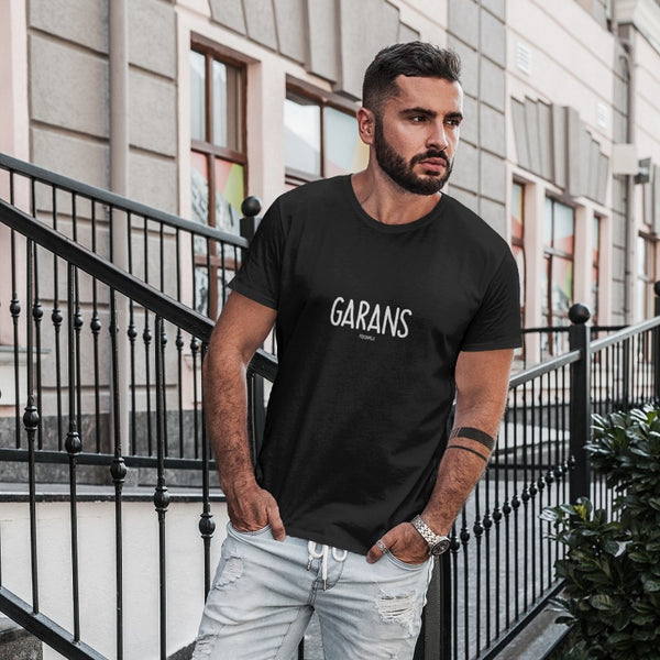 "GARANS" Men’s Pidginmoji Dark Short Sleeve T-shirt