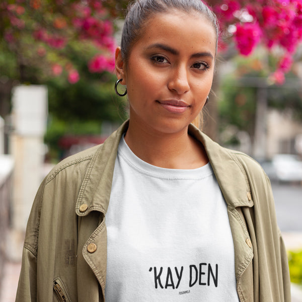 "‘KAY DEN" Women’s Pidginmoji Light Short Sleeve T-shirt