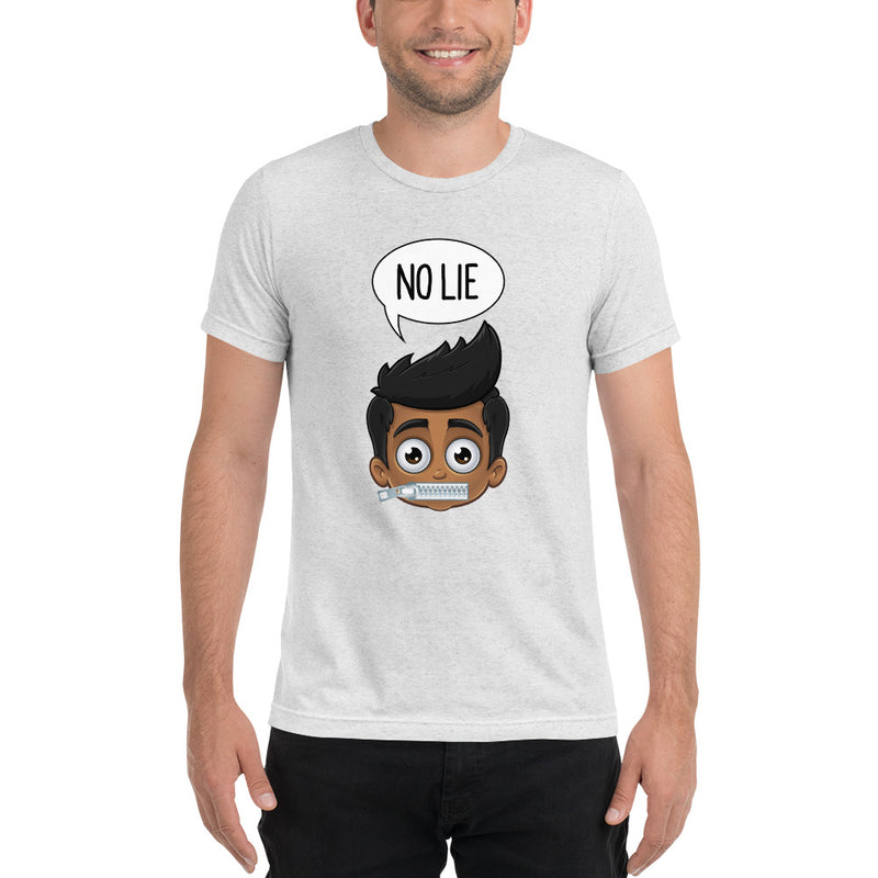 “NO LIE“ Men’s Original PIDGINMOJI Characters Short Sleeve T-shirt