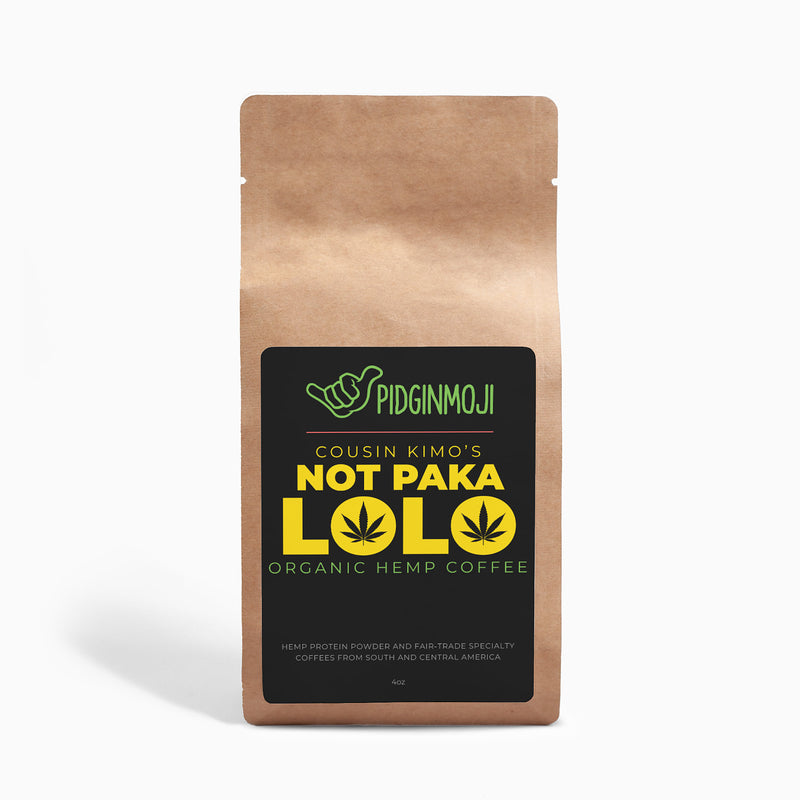 Cousin Kimo's Not Paka Lolo Organic Hemp Coffee 4oz