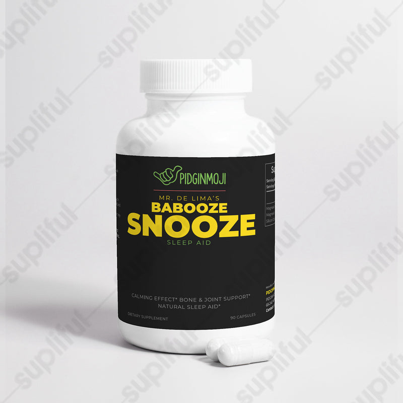 Mr. De Lima’s Babooze Snooze Sleep Aid