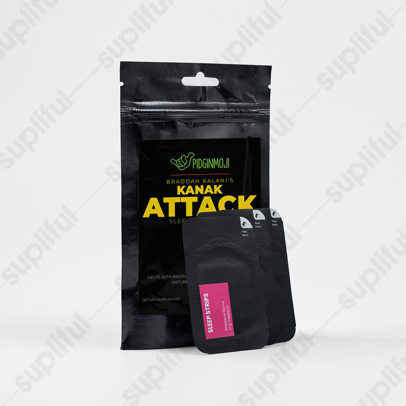 Braddah Kalani’s Kanak Attack Sleep Aid Strips