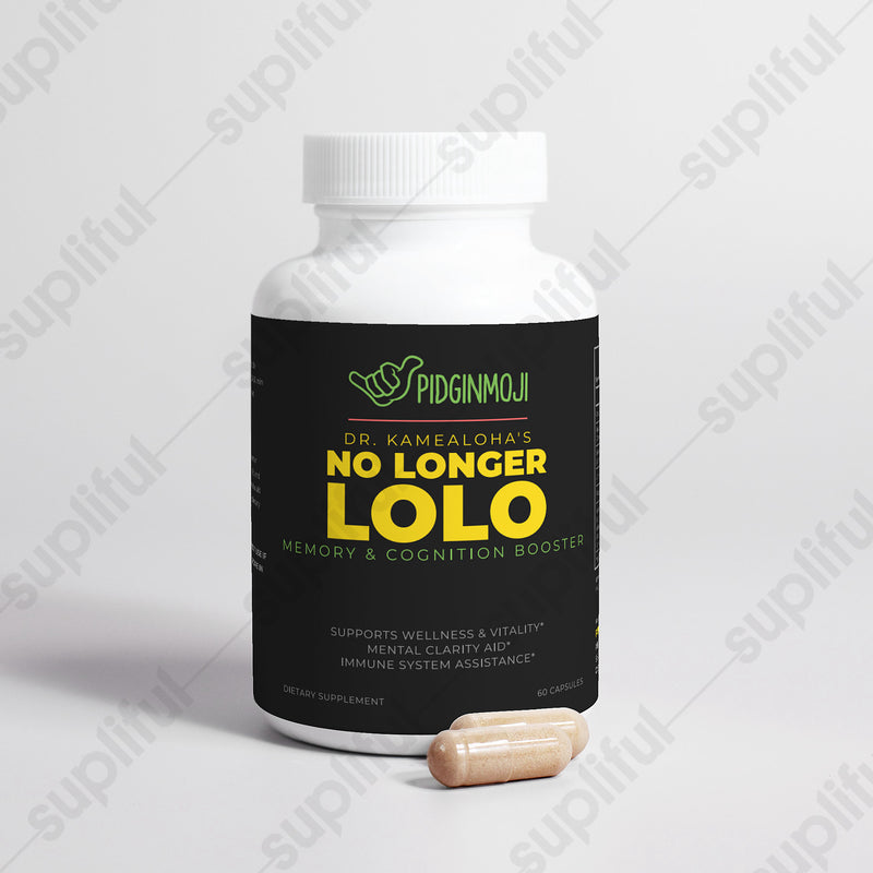 Dr. Kamealoha's No Longer Lōlō Memory & Cognition Booster