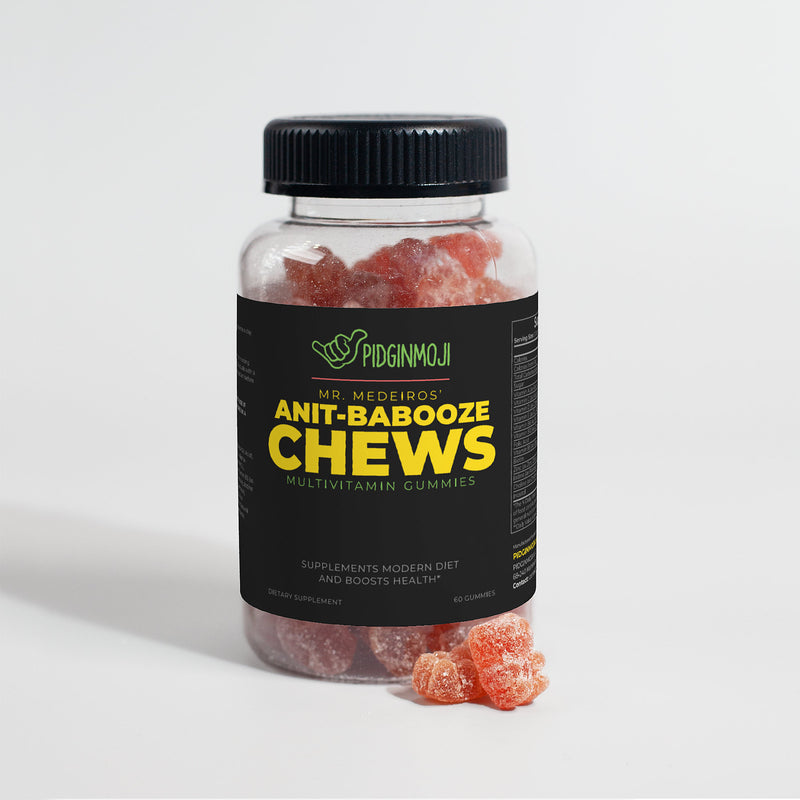 Mr. Medeiros’ Anit-Babooze Chews Multivitamin Gummies