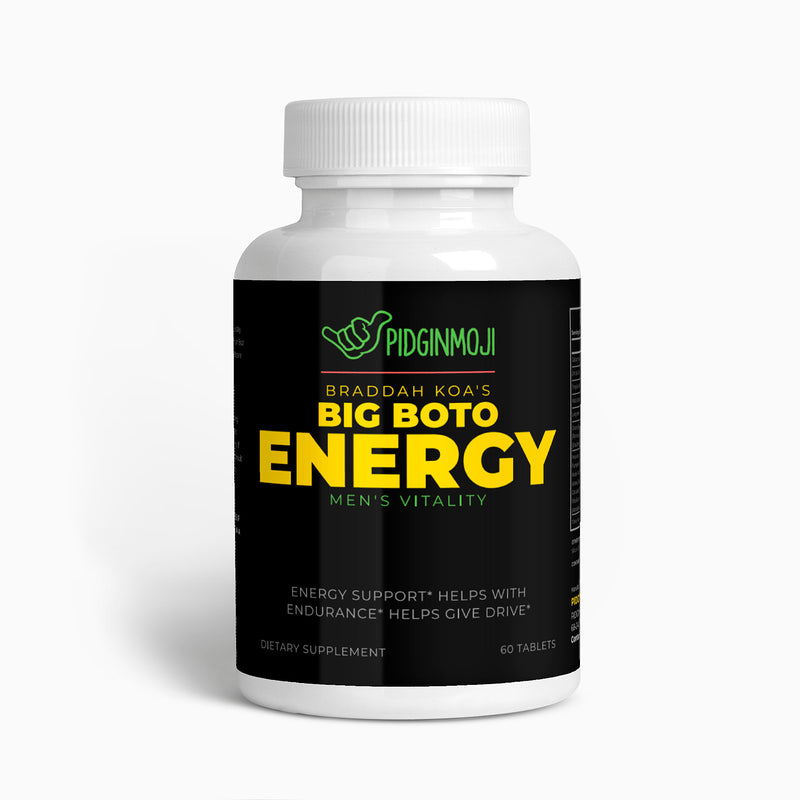 Braddah Koa's Big Boto Energy Men's Vitality