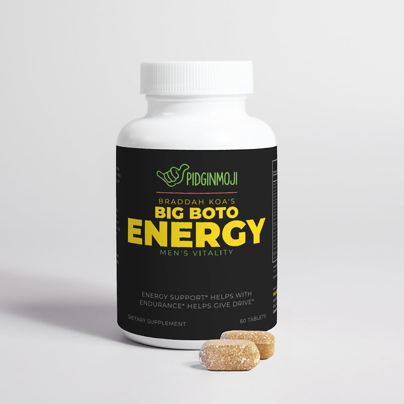 Braddah Koa's Big Boto Energy Men's Vitality