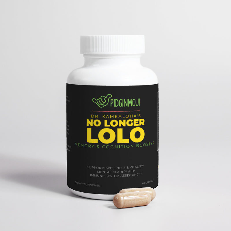 Dr. Kamealoha's No Longer Lōlō Memory & Cognition Booster