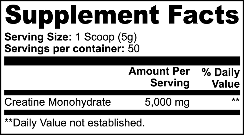 Uncle Pōhaku's Muscles To Da Max Creatine Monohydrate