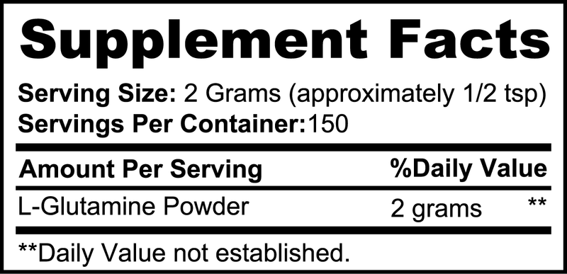 Braddah Makoa’s Mayjah Muscles L-Glutamine Powder