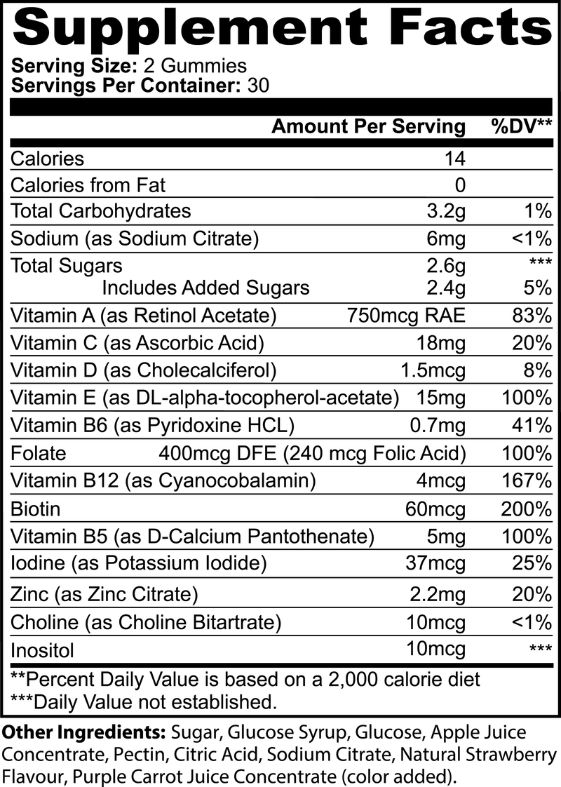 Mr. Medeiros’ Anit-Babooze Chews Multivitamin Gummies