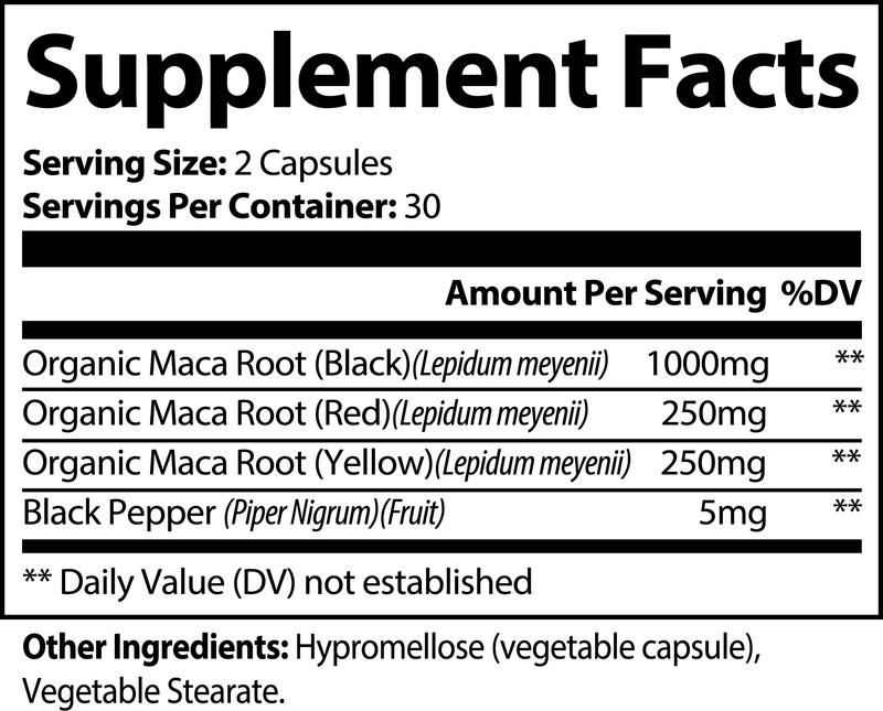 Aunty Puanani's Like OOF?! Maca Plus Libido Booster