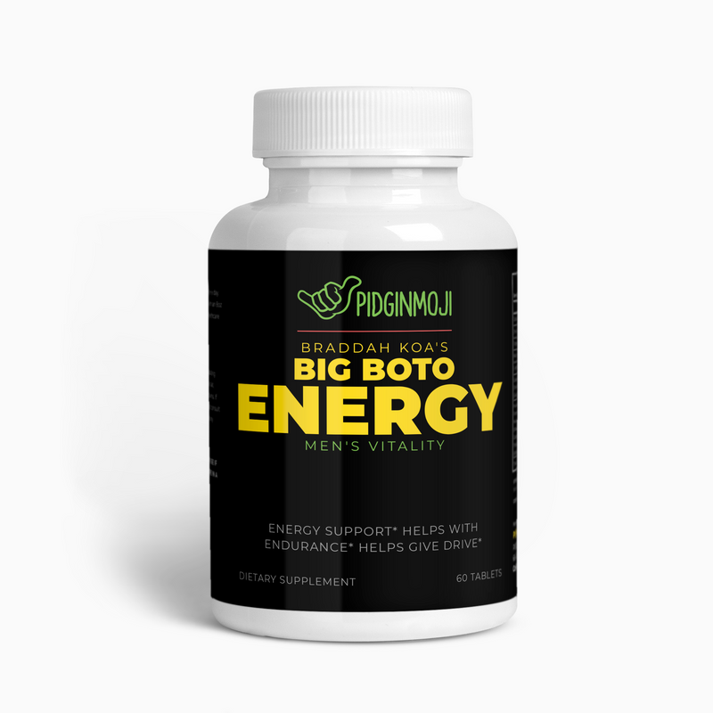 Braddah Koa's Big Boto Energy Men's Vitality