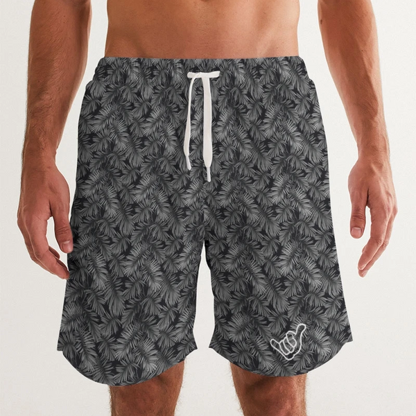 PIDGINMOJI Tropical Shorts (Gray)