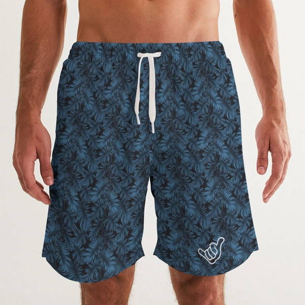 PIDGINMOJI Tropical Shorts (Blue)