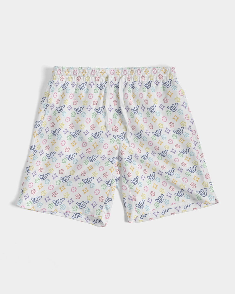 PIDGINMOJI Plumeria Shorts (Color Mix)