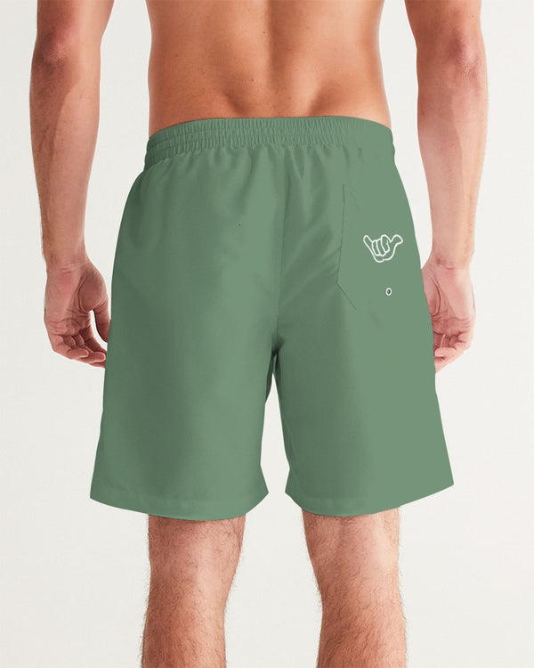 PIDGINMOJI Solid Shorts (Sage Green)