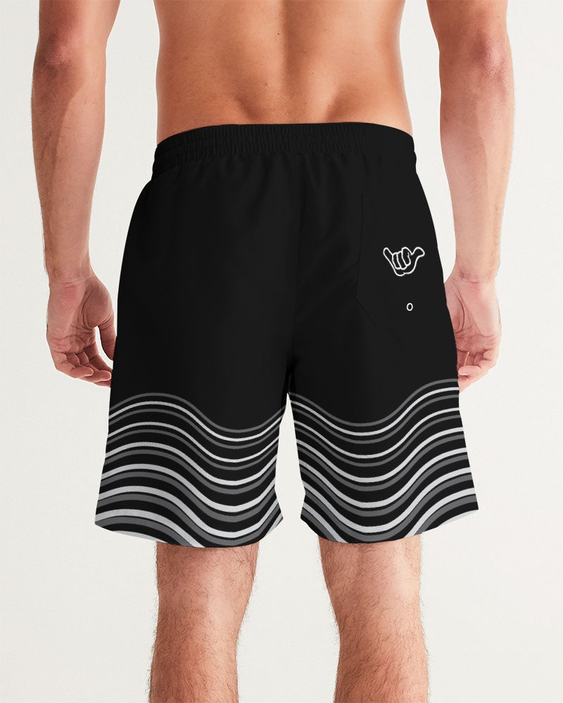 PIDGINMOJI Waves Shorts (Black/Gray/White)