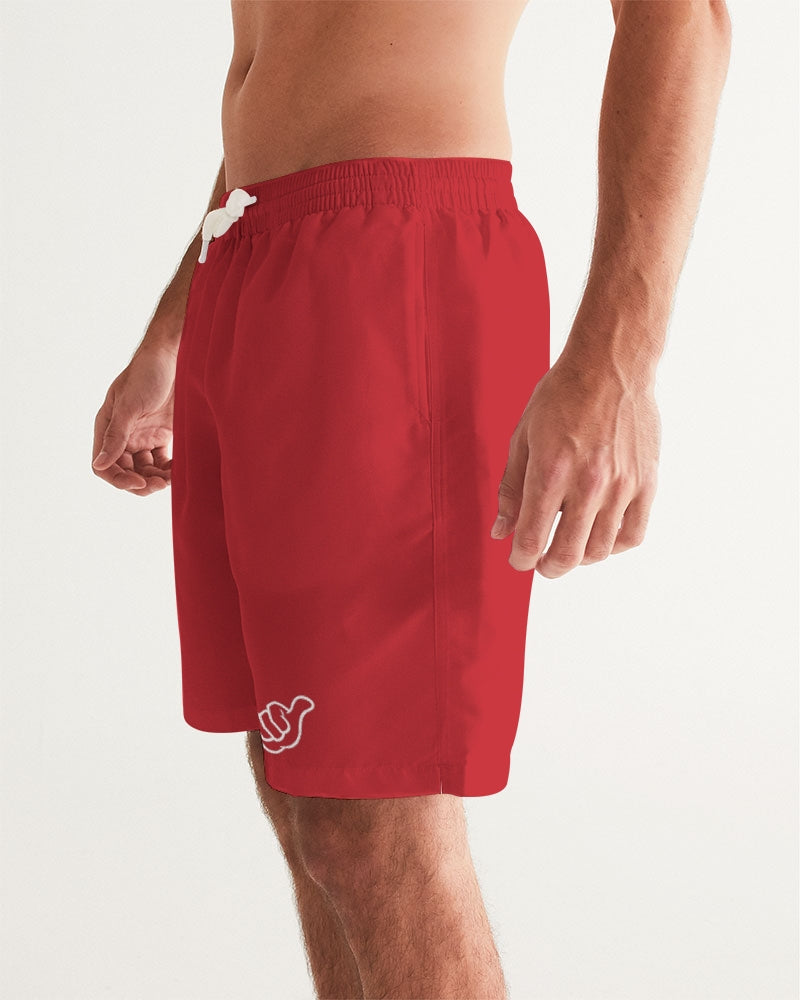 PIDGINMOJI Solid Shorts (Red)