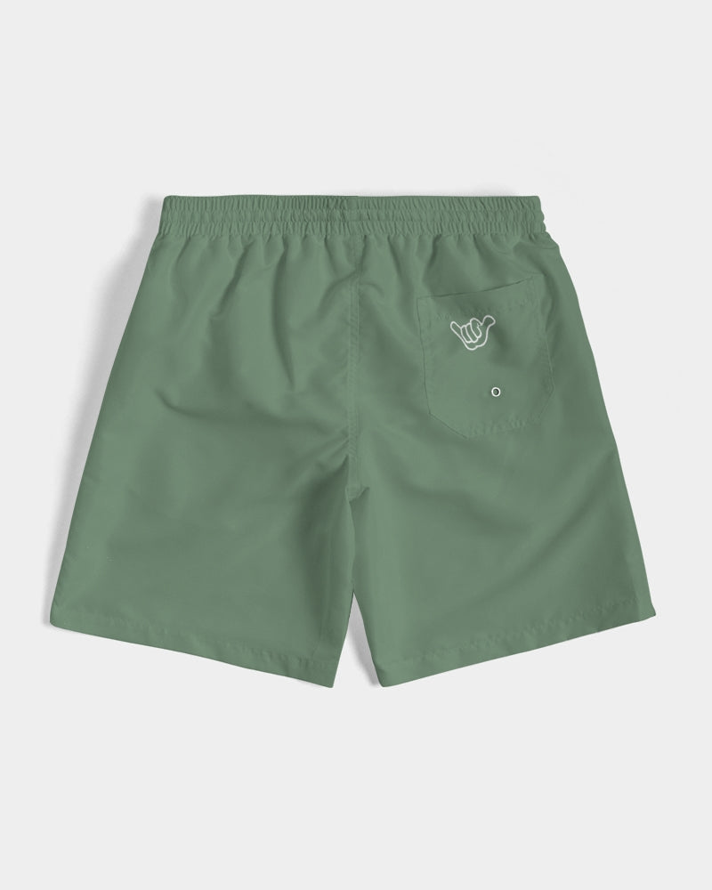 PIDGINMOJI Solid Shorts (Sage Green)