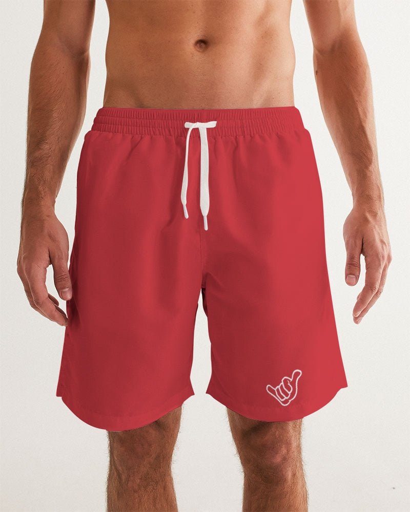 PIDGINMOJI Solid Shorts (Red)