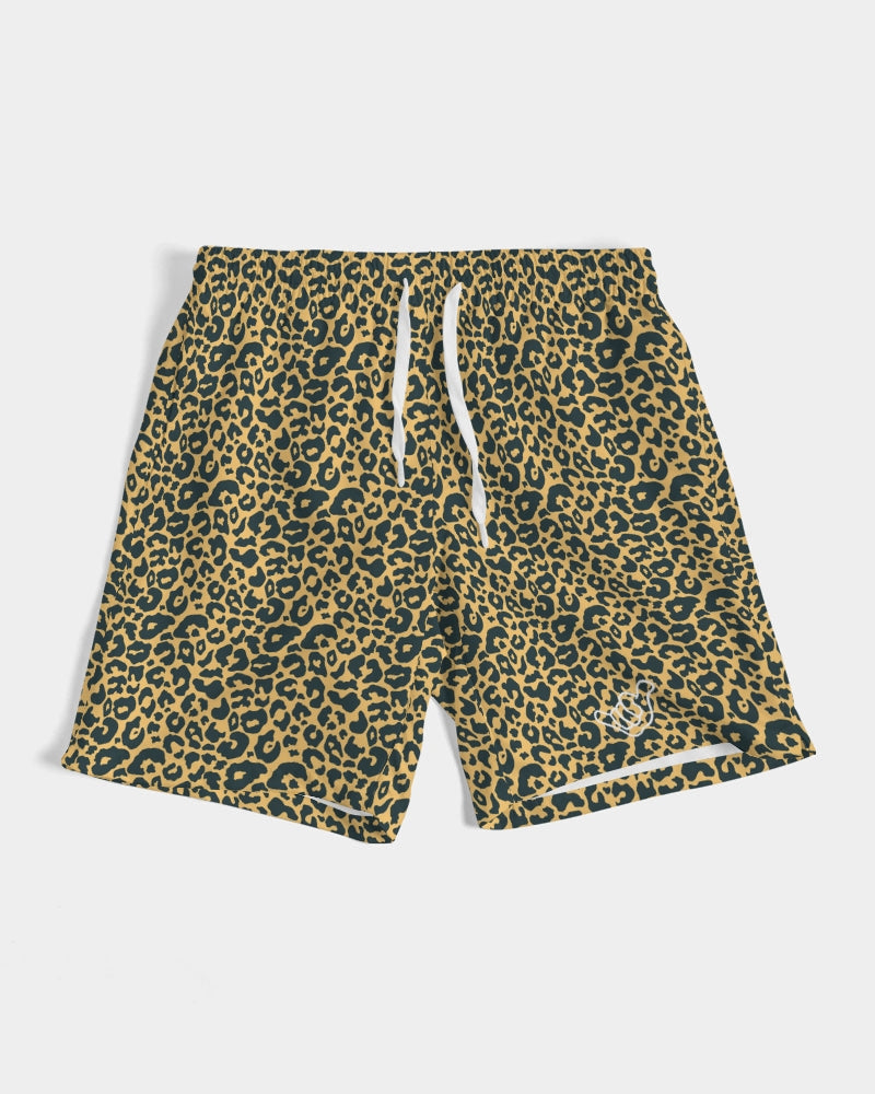 PIDGINMOJI Animal Print Shorts (Leopard - Yellow)