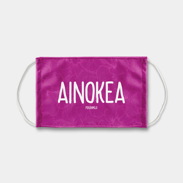 "AINOKEA" PIDGINMOJI Face Mask (Pink)