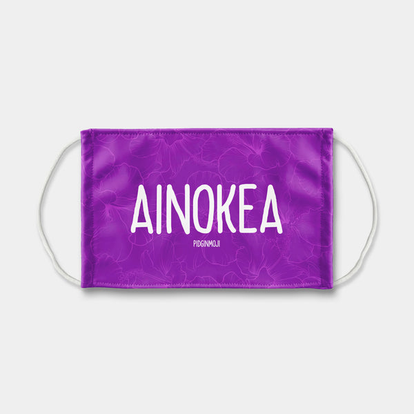 "AINOKEA" PIDGINMOJI Face Mask (Purple)