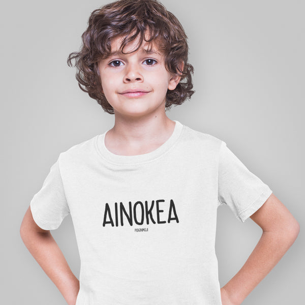 "AINOKEA" Youth Pidginmoji Light Short Sleeve T-shirt