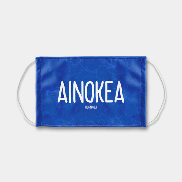 "AINOKEA" PIDGINMOJI Face Mask (Blue)