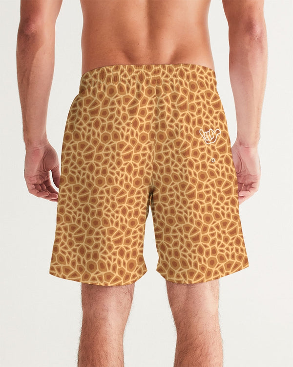 PIDGINMOJI Animal Print Shorts (Giraffe - Light)