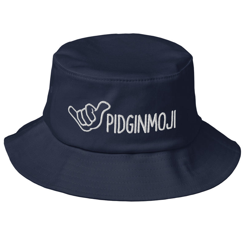 PIDGINMOJI Shaka Logo Bucket Hat