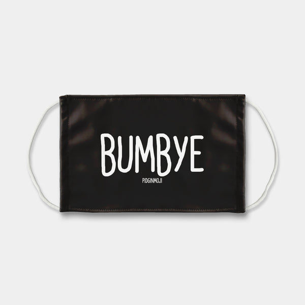 "BUMBYE" PIDGINMOJI Face Mask (Black)