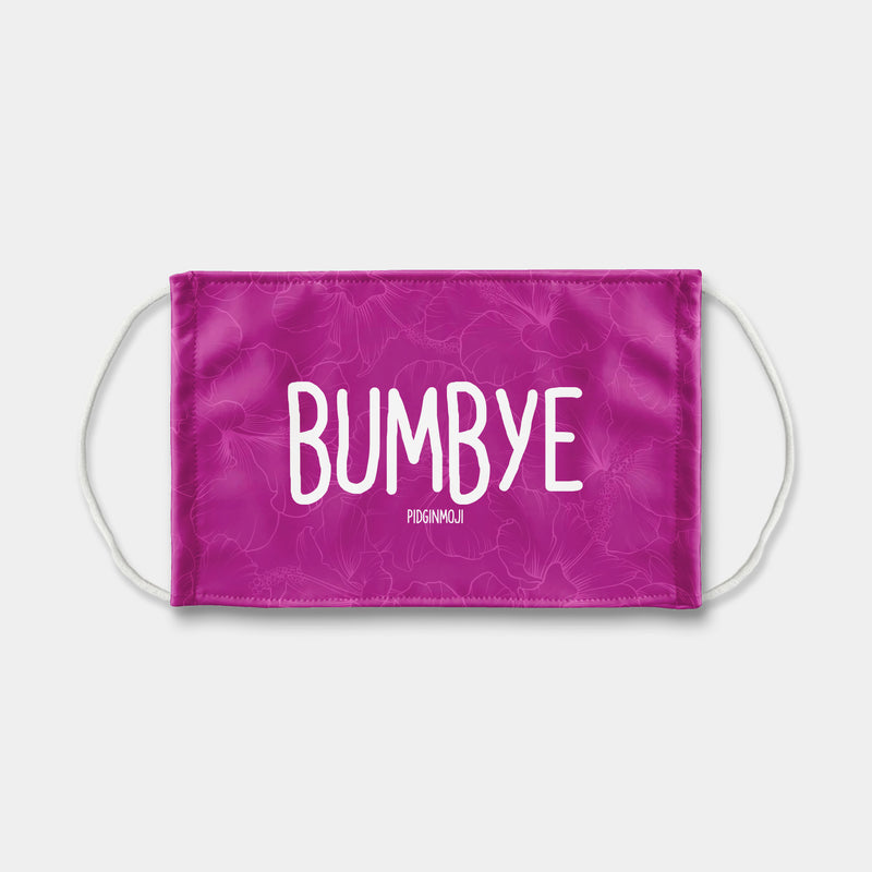 "BUMBYE" PIDGINMOJI Face Mask (Pink)