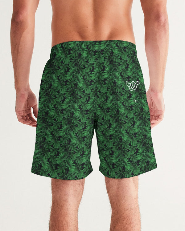 PIDGINMOJI Tropical Shorts (Green)