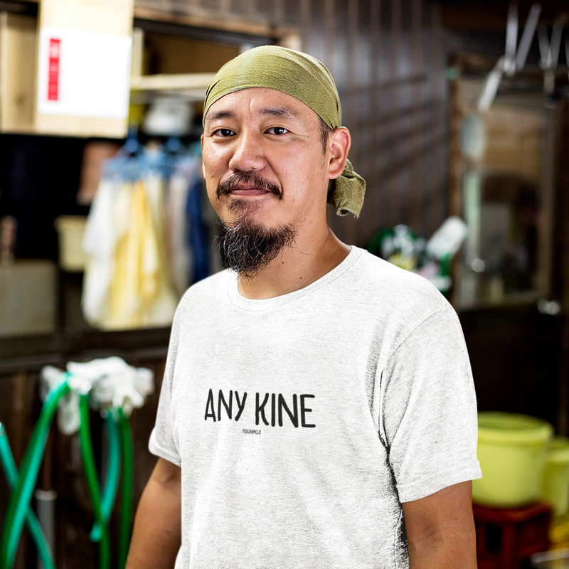 "ANY KINE" Men’s Pidginmoji Light Short Sleeve T-shirt