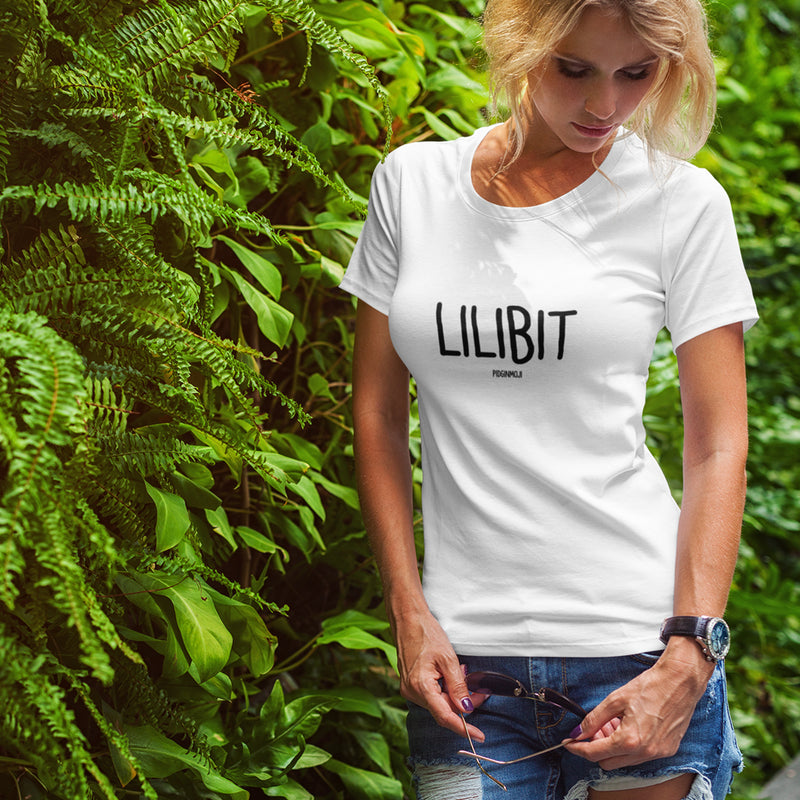 "LILIBIT" Women’s Pidginmoji Light Short Sleeve T-shirt