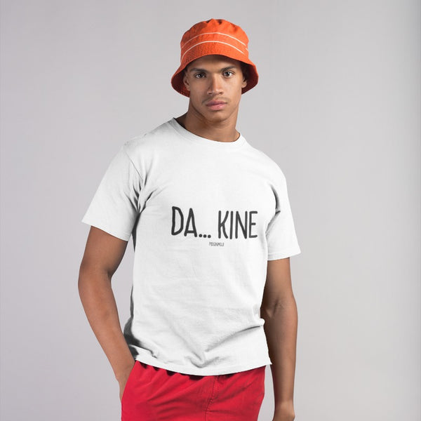 "DA... KINE" Men’s Pidginmoji Light Short Sleeve T-shirt