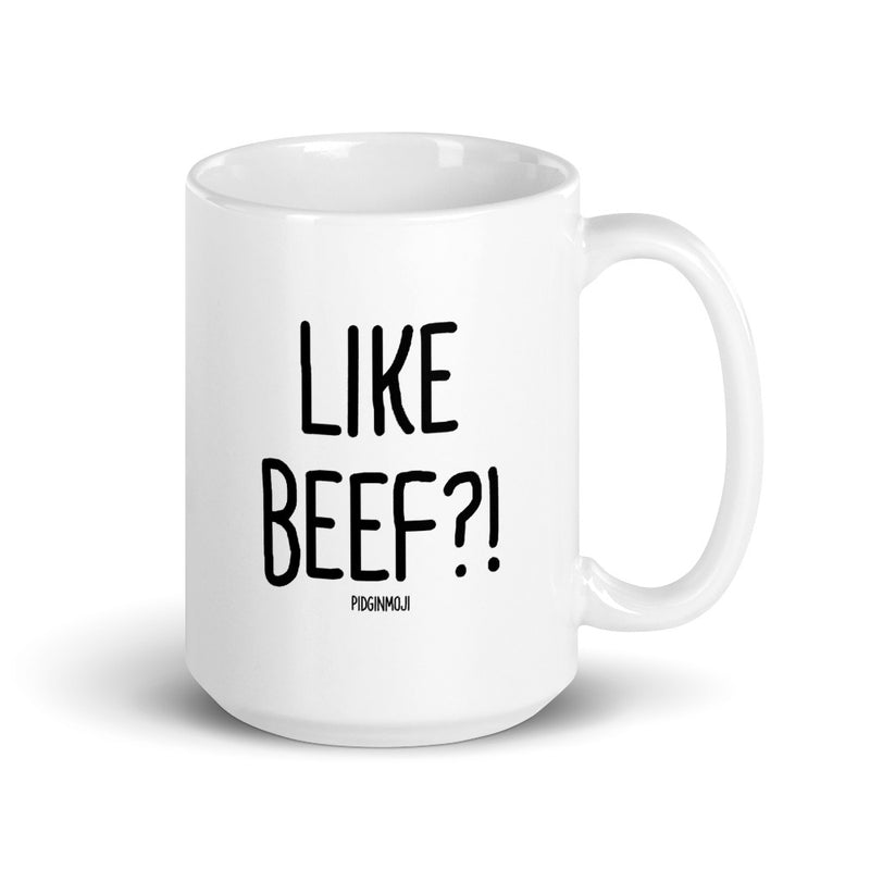 "LIKE BEEF?!" PIDGINMOJI Mug
