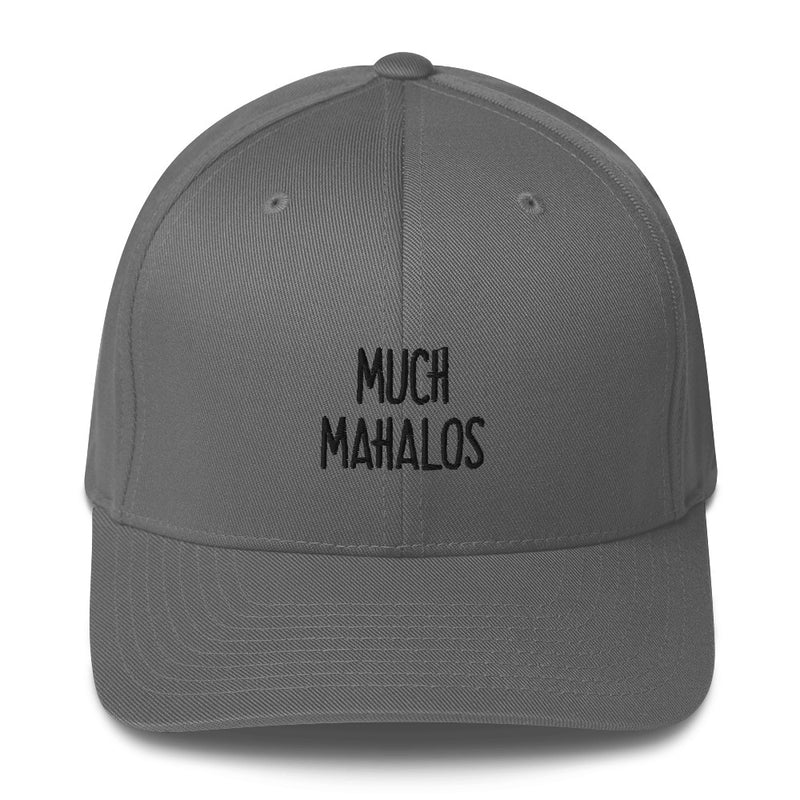 "MUCH MAHALOS" Pidginmoji Light Structured Cap