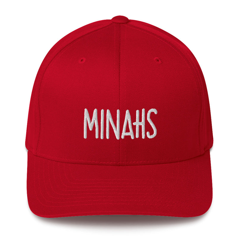 "MINAHS" Pidginmoji Dark Structured Cap