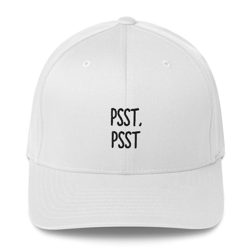 "PSST, PSST" Pidginmoji Light Structured Cap