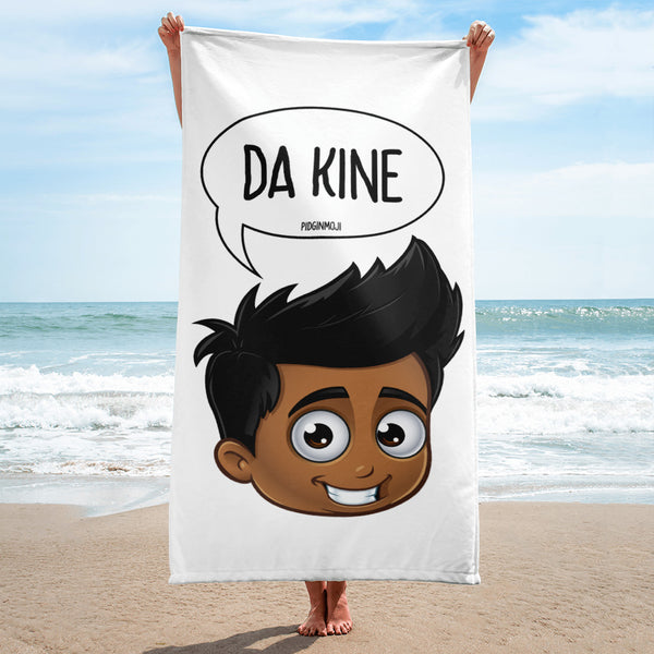 "DA KINE" Original PIDGINMOJI Characters Beach Towel
